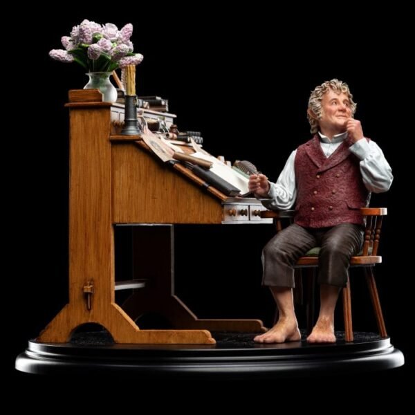 Weta Workshop The Lord of the Rings Bilbo Baggins at Desk 1:6 Scale Classic Statue - Image 5