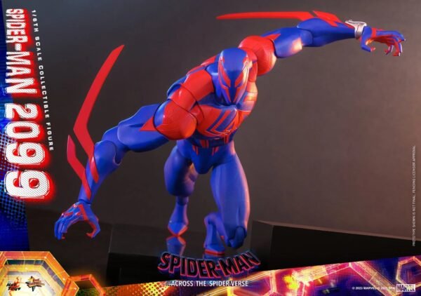 2024 Hot Toys Spider-Man: Across the Spider-Verse Spider-Man 2099 Sixth Scale Figure - Image 6