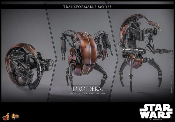 2024 Hot Toys Star Wars Episode I: The Phantom Menace Droideka Sixth Scale Figure - Image 3