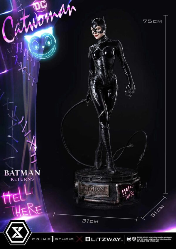 2024 Prime 1 Studio Museum Museum Masterline Batman Returns Catwoman Bonus Version 1/3 Scale Statue - Image 10