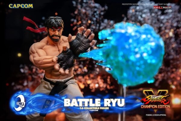 2024 Iconiq Studios Street Fighter V Battle Ryu Sixth Scale Figure - Image 5