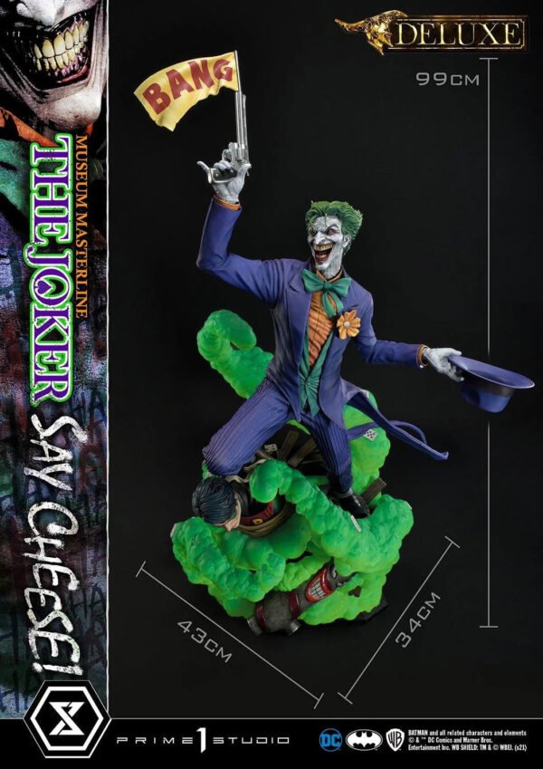 2024 Prime 1 Museum Masterline Batman (Comics) The Joker Say Cheese! Deluxe Bonus Version 1/3 scale Statue - Image 12