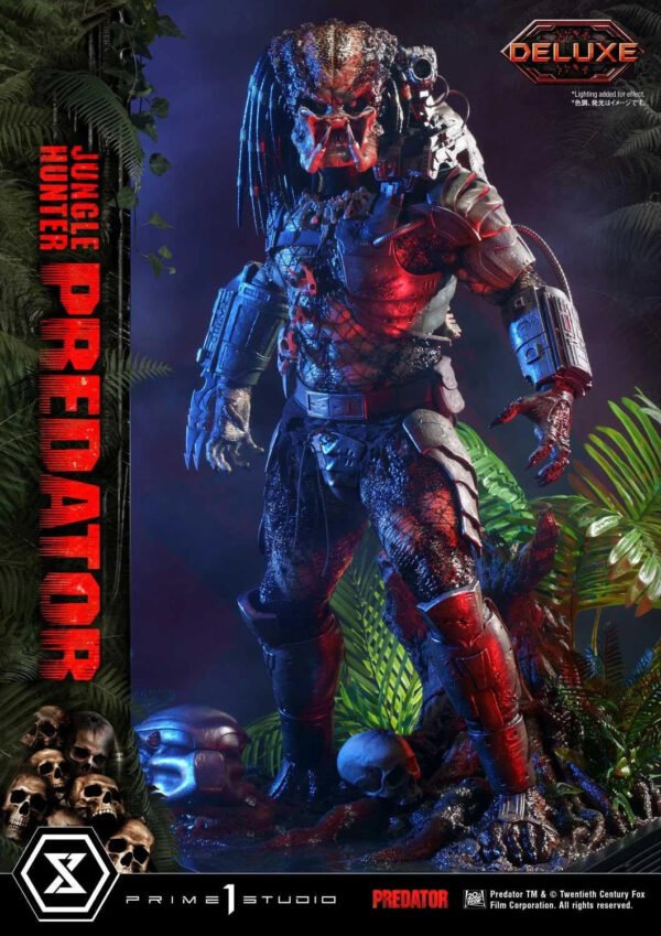 2024 Prime 1 Museum Masterline Predator (Film) Jungle Hunter Predator DX Bonus Version 1/3 Scale Statue - Image 6