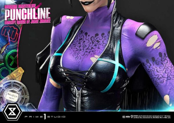 2024 Prime 1 Museum Masterline Batman (Comics) Punchline (Concept Design by Jorge Jimenez) DX Bonus Version 1:3 Scale Statue - Image 4