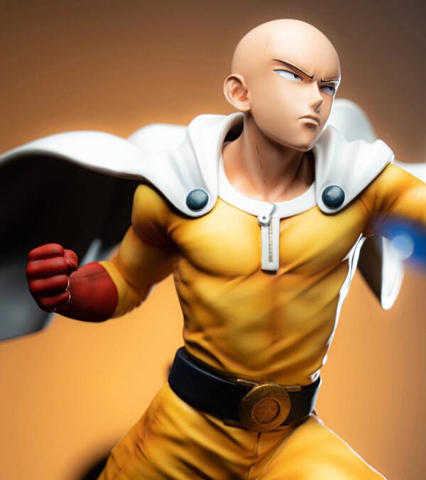 2024 Jimei Palace One-Punch Man Saitama VS Lord Boros Statues - Image 4