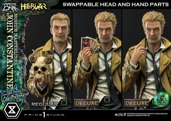 2024 Prime 1 Studio Museum Masterline Hell Blazer (Comics) JOHN CONSTANTINE (Concept Design by Lee Bermejo) DX Bonus Version 1/3 Scale Statue - Image 6