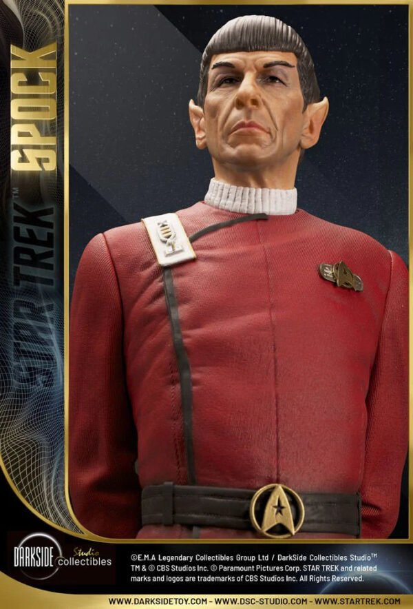 2024 DarkSide Collectibles Studio STAR TREK II: The Wrath of Khan Spock Quarter Scale Statue - Image 4