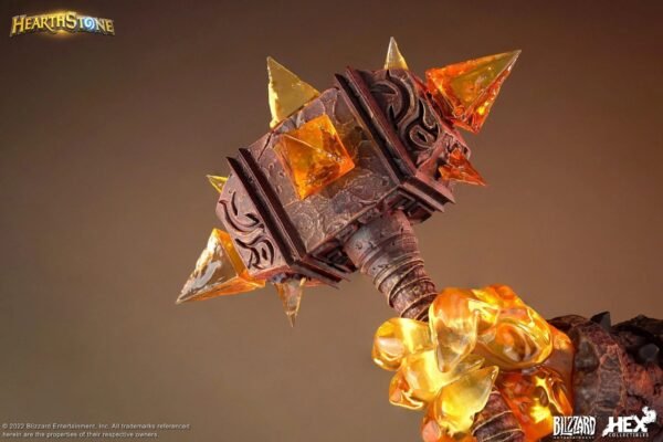 2024 HEX Collectibles Hearthstone Ragnaros the Firelord 11in Statue - Image 11