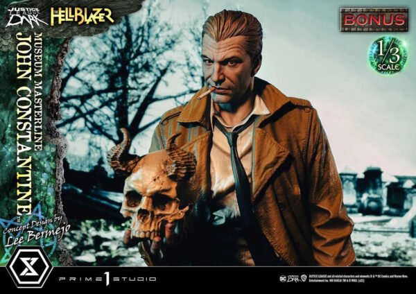 2024 Prime 1 Studio Museum Masterline Hell Blazer (Comics) JOHN CONSTANTINE (Concept Design by Lee Bermejo) DX Bonus Version 1/3 Scale Statue - Image 3