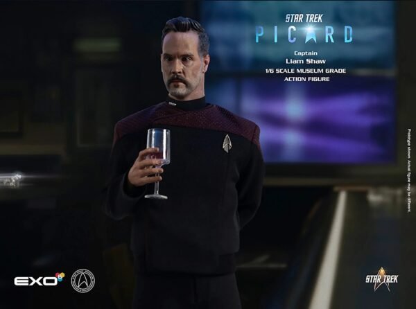 2024 Exo-6 Star Trek: Picard Captain Liam Shaw 1/6 Scale Figure - Image 2