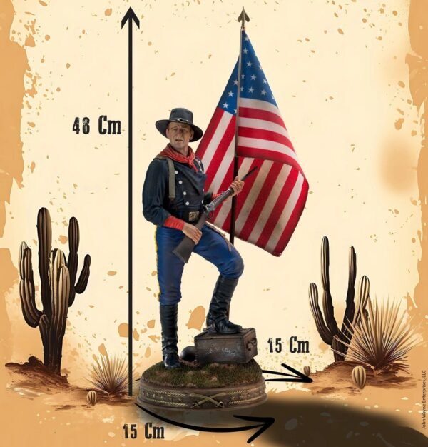 2024 Infinite Statue John Wayne (Civil War 1863) Statue - Image 8