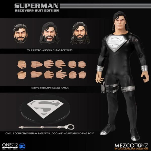 Mezco Toyz DC Comics: Superman Recovery Suit Edition One:12 Collective Action Figure - Image 9