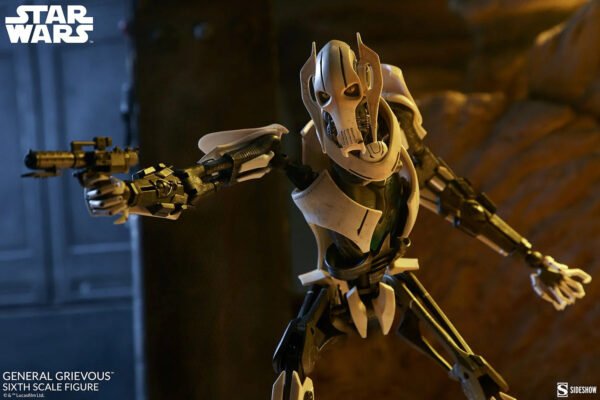 Sideshow Collectibles Star Wars Sage General Grievous Sixth Scale Figure - Image 4