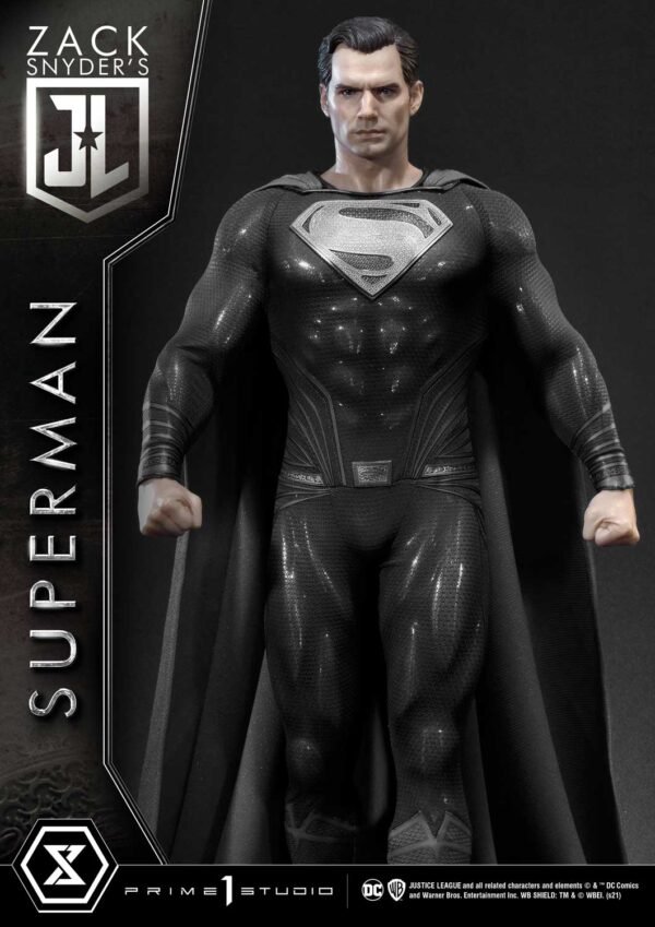 2024 Prime 1 Museum Masterline Justice League (Film) Superman Zack Snyder's Justice League 1/3 Scale Statue - Image 2