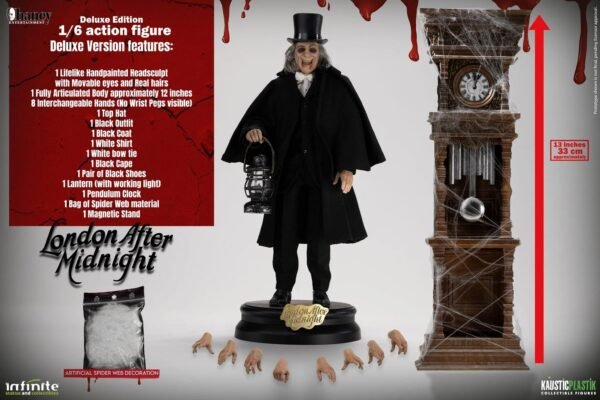 2024 Infinite Statue London After Midnight Lon Chaney as London After Midnight Deluxe 1/6 Scale Statue - Image 3