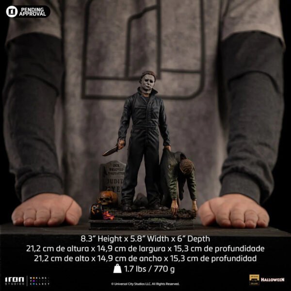 2024 Iron Studios Halloween Michael Myers Deluxe Art Scale 1/10 Statue - Image 4