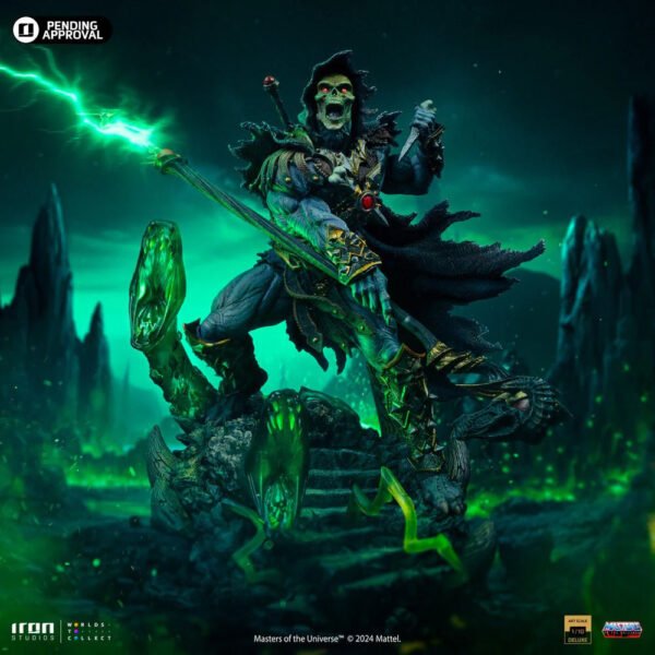 2024 Iron Studios Masters of the Universe Skeletor Unleashed Deluxe Art Scale 1/10 Statue