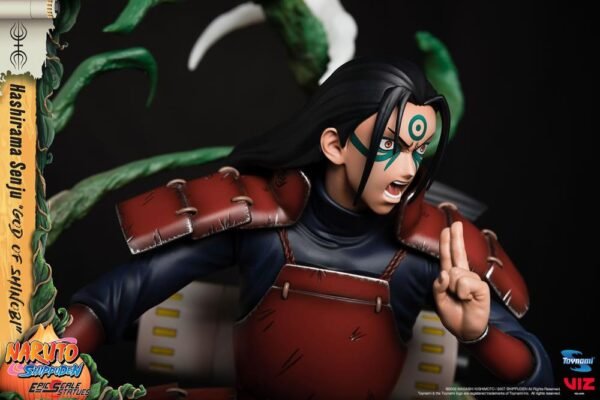 Toynami Naruto: Shippuden God of Shinobi Hashirama Senju Epic Scale Limited Edition 1:6 Scale Statue - Image 11