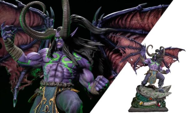 2024 HEX Collectibles Hearthstone Illidan Stormrage 1/10 Scale Statue