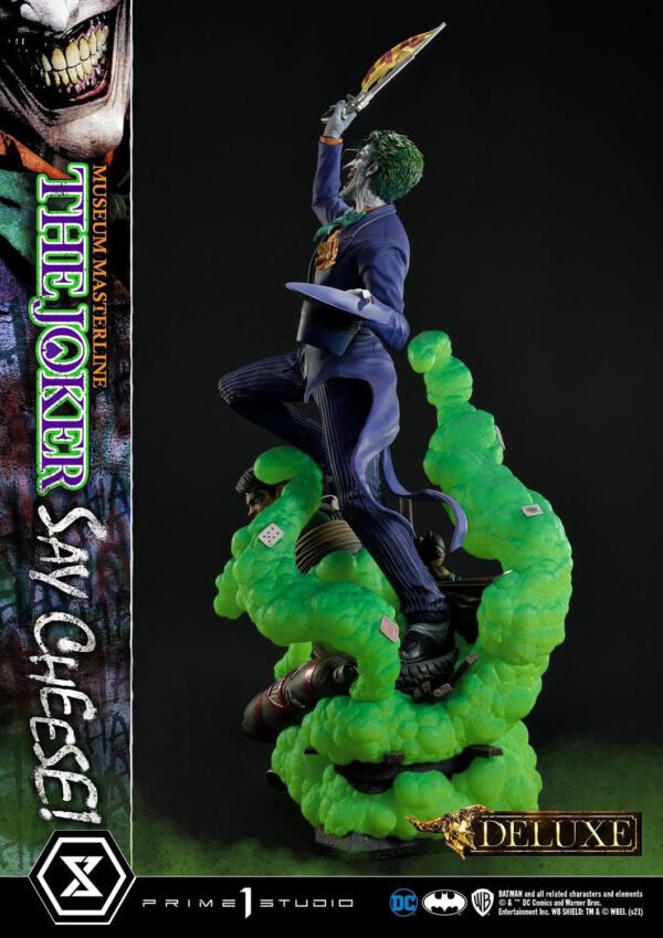 2024 Prime 1 Museum Masterline Batman (Comics) The Joker Say Cheese! Deluxe Bonus Version 1/3 scale Statue - Image 3