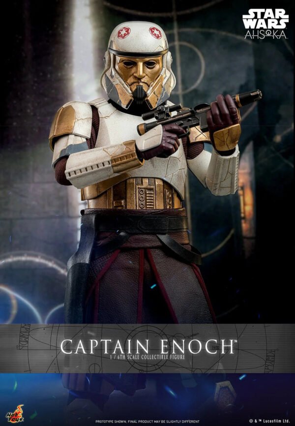 2024 Hot Toys Star Wars Ahsoka: Captain Enoch Sixth Scale Figure - Image 5