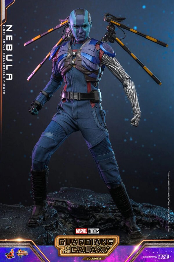2024 Hot Toys Guardians of the Galaxy Vol. 3 Nebula) Sixth Scale Figure - Image 4