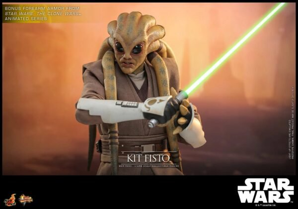 2024 Hot Toys Star Wars Kit Fisto Sixth Scale Figure - Image 4