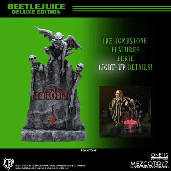 2024 Mezcotoyz Beetlejuice Deluxe Edition One:12 Collective Action Figure - Image 8