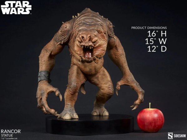 Sideshow Collectibles Star Wars Return of the Jedi Rancor Statue - Image 12
