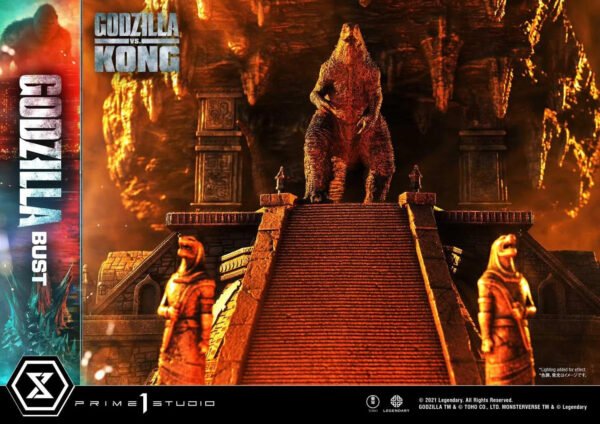 2024 Prime 1 Godzilla vs Kong Godzilla Bust Bonus Version - Image 6