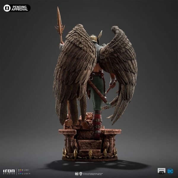 2024 Iron Studios DC Comics Hawkman (10th Anniversary) 1/10 Scale Statue - Image 7