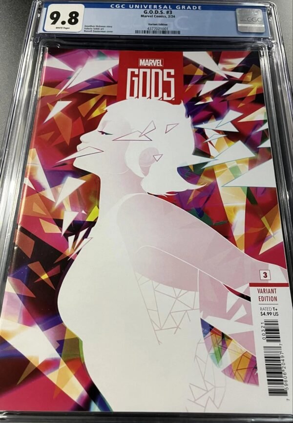 CGC 9.8 G.O.D.S. #3 Variant Edition