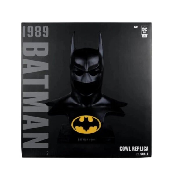 2024 McFarlane Toys DC Direct Batman 1989 1:1 Scale Cowl Replica - Image 5