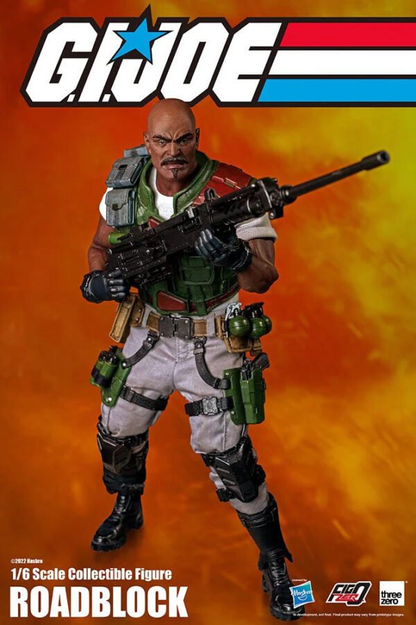 Threezero G.I. Joe Roadblock Sixth Scale Figure