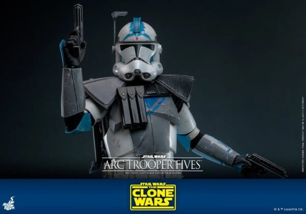 2024 Hot Toys Star Wars The Clone Wars Arc Trooper Fives Sixth Scale Figure - Image 3
