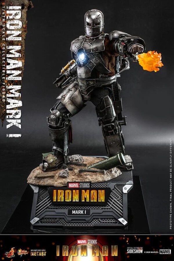Hot Toys Iron Man Mark I Sixth Scale Figure - Image 5