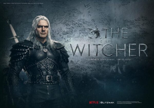 2024 Blitzway The Witcher Geralt of Rivia 1/4 Scale Statue