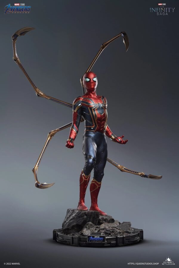 Queen Studios Iron Spider-Man 1/2 Scale Premium Edition Statue - Image 4