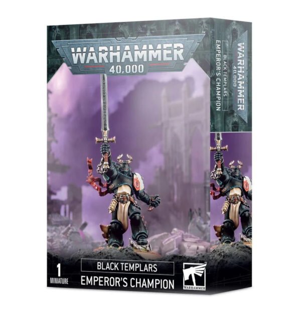 Games Workshop Warhammer 40,000: Black Templars Emperor's Champion
