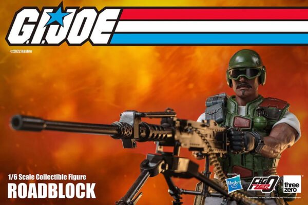 Threezero G.I. Joe Roadblock Sixth Scale Figure - Image 5