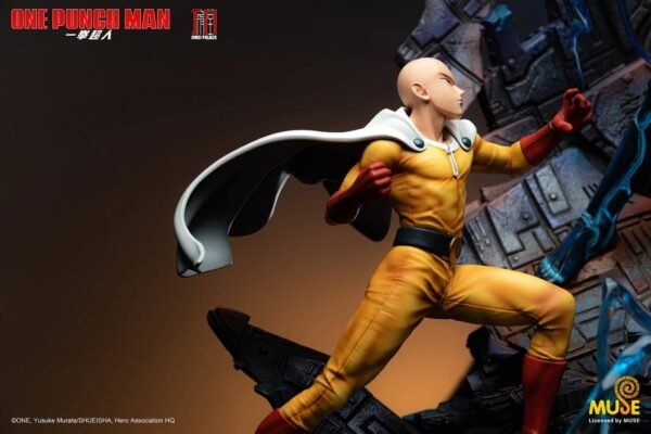2024 Jimei Palace One-Punch Man Saitama VS Lord Boros Statues - Image 5