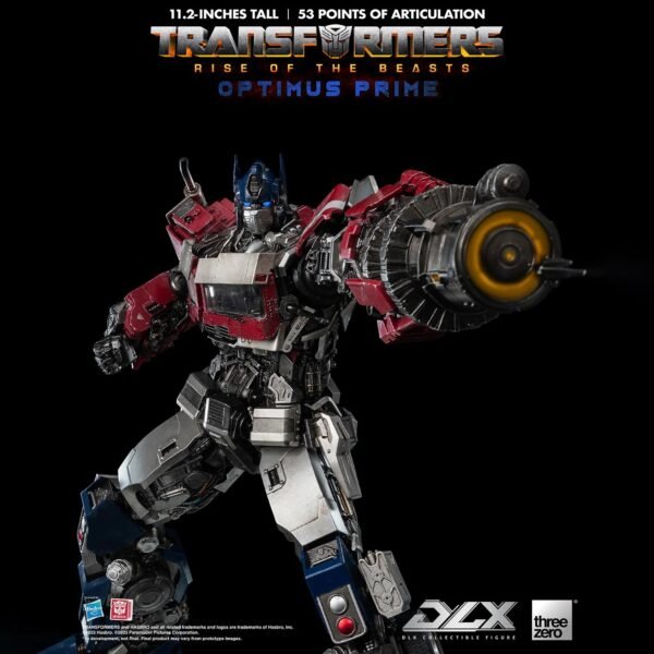 Threezero Transformers Rise of the Beasts: Optimus Prime DLX Collectible Figure - Image 6