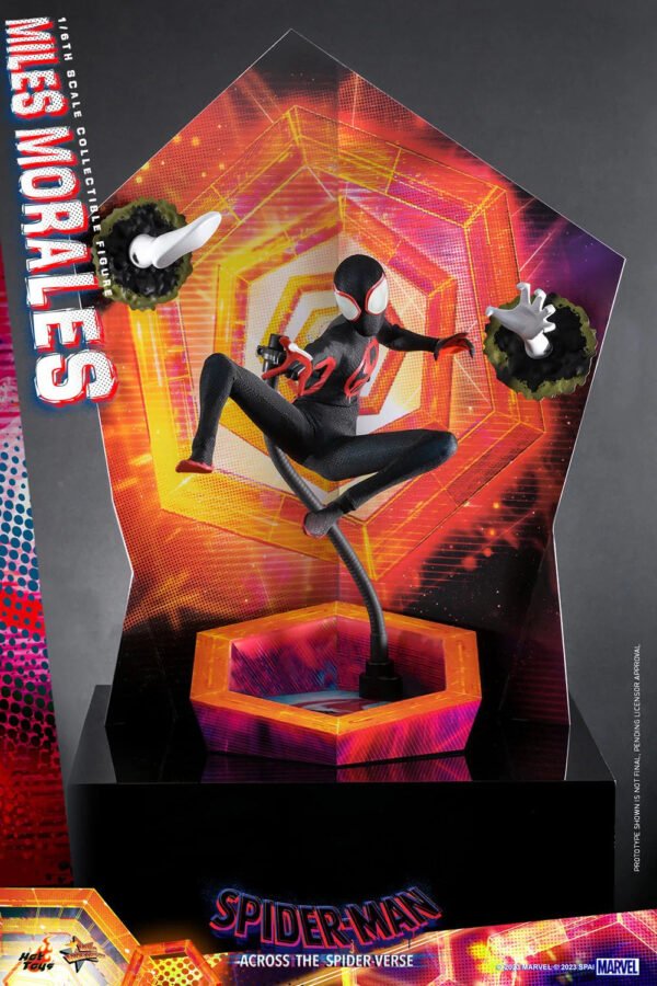 2024 Hot Toys Spider-Man: Across the Spider-Verse Miles Morales Sixth Scale Figure - Image 3