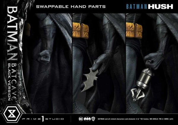 2024 Prime 1 Museum Masterline Batman: Hush (Comics) Batman Batcave Black Version 1/3 Scale Statue - Image 9