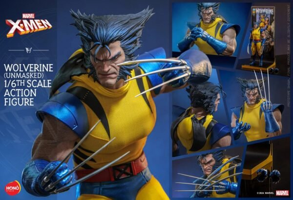 2024 Honō Studio Marvel Wolverine Unmasked Sixth Scale Figure - Hot Toys - Image 3