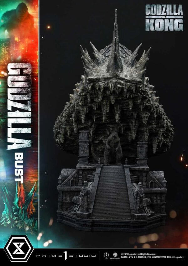 2024 Prime 1 Godzilla vs Kong Godzilla Bust Bonus Version - Image 3