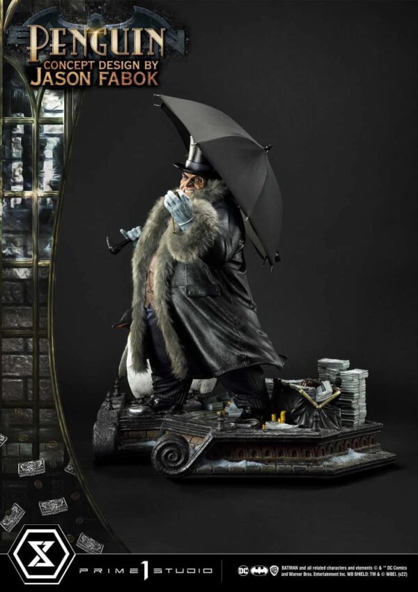 2024 Prime 1 Studio Museum Masterline Batman (Comics) Penguin (Concept Design By Jason Fabok) DX Bonus Version 1/3 scale Statue - Image 5