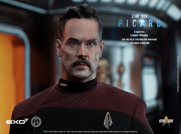 2024 Exo-6 Star Trek: Picard Captain Liam Shaw 1/6 Scale Figure