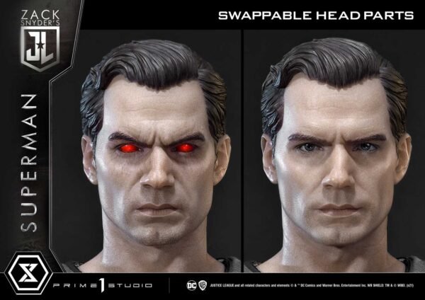 2024 Prime 1 Museum Masterline Justice League (Film) Superman Zack Snyder's Justice League 1/3 Scale Statue - Image 10
