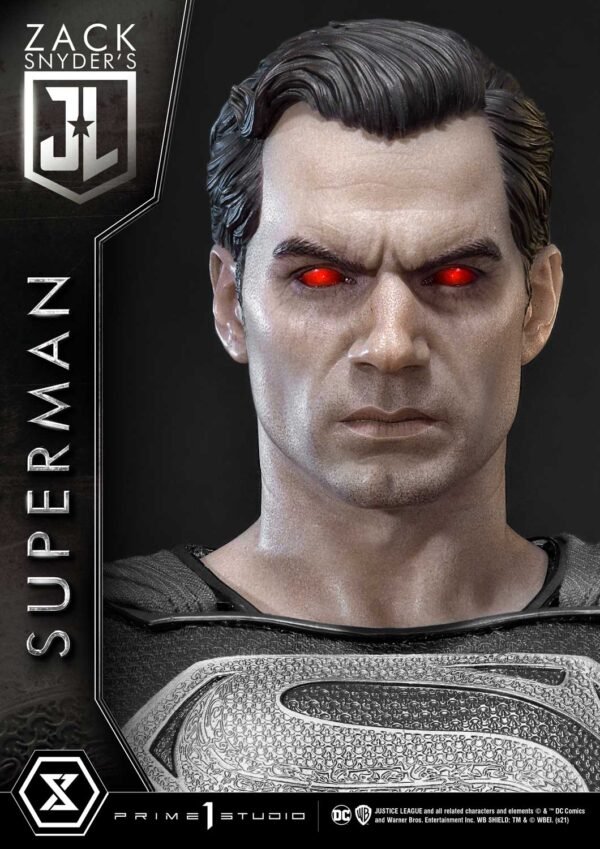 2024 Prime 1 Museum Masterline Justice League (Film) Superman Zack Snyder's Justice League 1/3 Scale Statue - Image 9